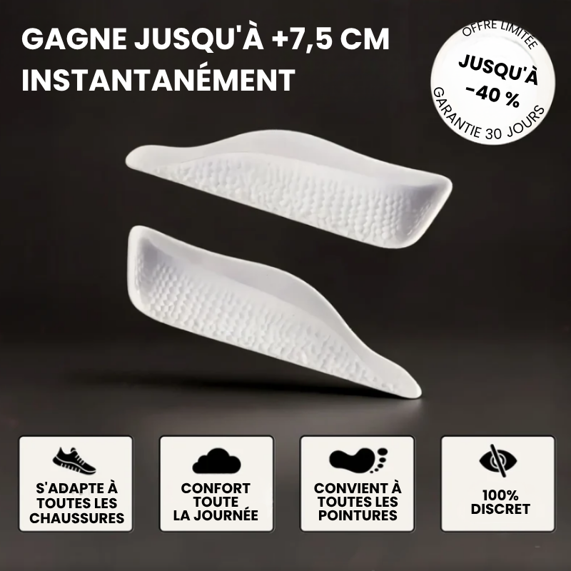 Paire Bonus Velapt Elevate Discret +1,5 cm offerte