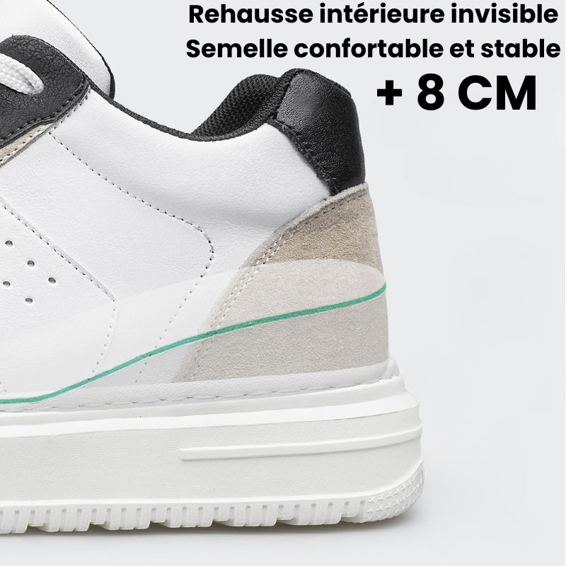 Velapt Frost - sneaker cuir vue de côté toutes saisons