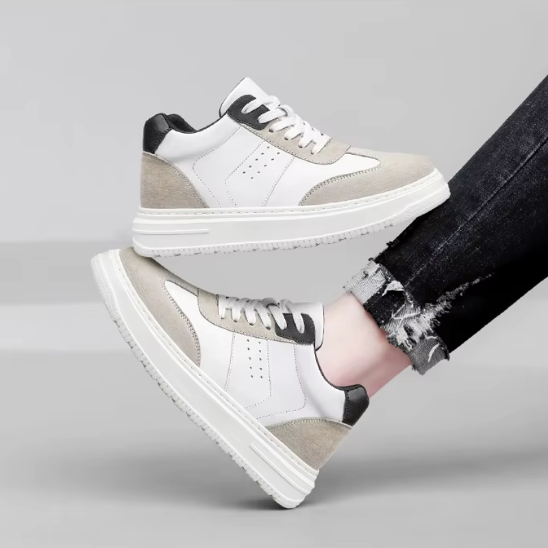 Velapt Frost - démonstration rehaussement invisible cuir premium